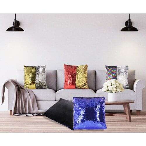 Luxury Sequins Pillowcase Cover Glitter Cushion Cover Decorative Home Pillowcase Decorative Pillows For Living Room Coffee Shope