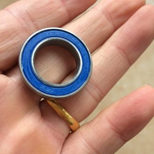 17286-2RS MAX , MR1728-2RS 17*28*6 mm ABEC-3 Full complement ball bearing(Max type bearing) for bicycle suspension frame piont