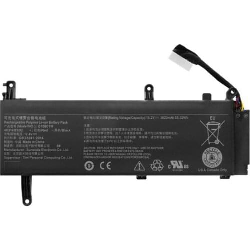Thenshine G15B01W replacement battery for XIAOMI 171502-AM Gaming Laptop 7300HQ 1050Ti Gaming Laptop 7300HQ 1060