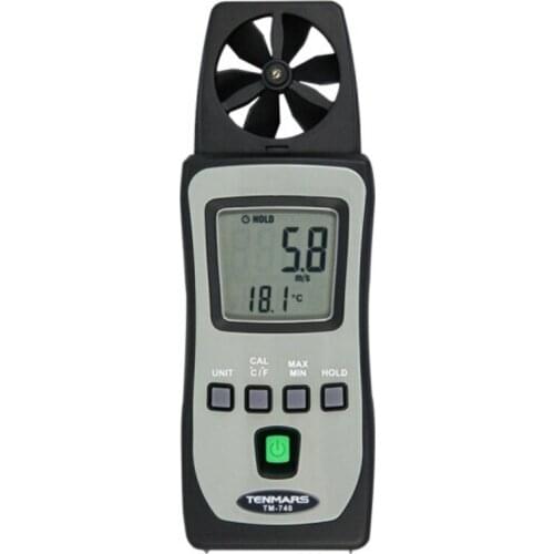 Tenmars Wind Speed Meter Anemometer Tenmars Air Speed and Temperature Meter