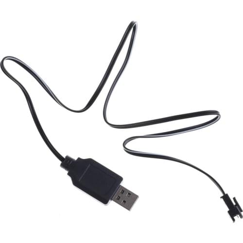 USB Charger Adapter Cable 1pc for Sky Viper Drone Helicopter Universal 3.6V 4.8V 6V 7.2V Black Vehicles & Remote Control Toys