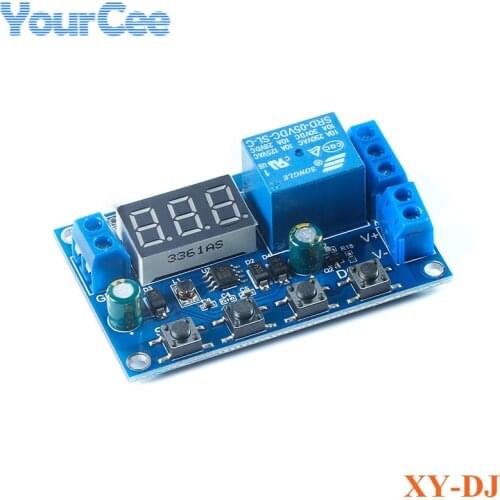XY-DJ DC 6-40V Battery Charger Discharger Board Undervoltage Overvoltage Protection Board Module Precision Auto Off Module