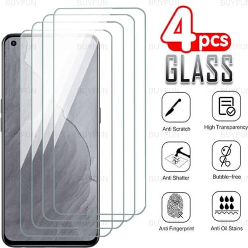 4Pcs Full Cover Protective Glass For Realme GT Master Edition 5G 2021screen protector for realme realmi gt master phone ​glass