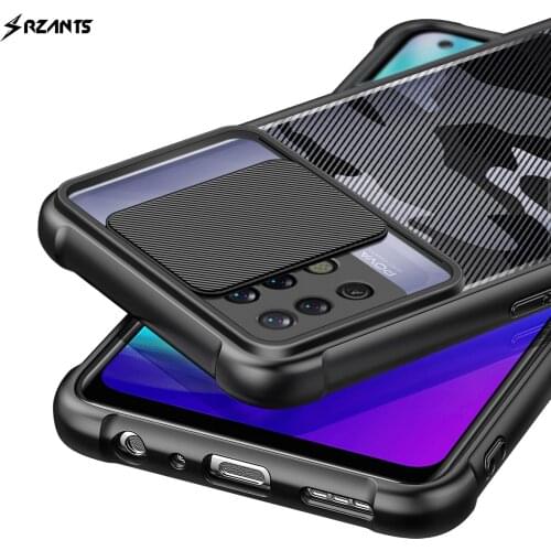 Rzants For Tecno Pova Case Hard [Camouflage Lens] Camera Protect Shockproof Slim Crystal Clear Cover