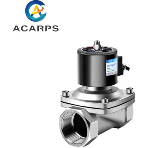 1-1/2" Explosion Proof Solenoid Valve Stainless Steel Normally Closed 220V Natural Gas Valve