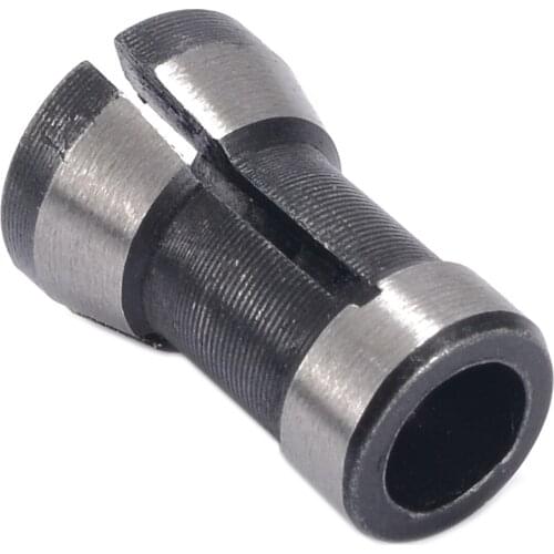 1X Mini Alloy Trimming Collet 1/4 inch 6.35mm Trimming Collet Chuck Engraving Machine For Bakelite Milling Grinding Techniques