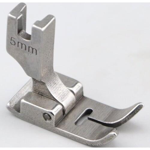 1PCS 20U T-Shaped Car Curved Seam Stitching Presser Foot Triangle Needle 5mm Presser Foot Industrial Sewing Machine