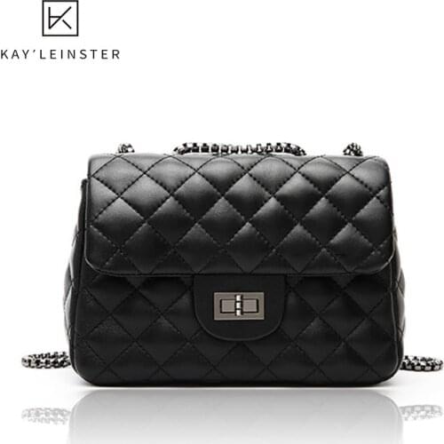 2020 New Fashion Mini Square Women Bag Small Fragrance Rhombic Shoulder Bags Designer Chain Female Crossbody Purse Fashion Bolsa