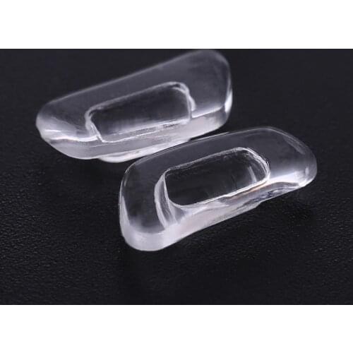 5 Pairs/Lot Inserted Bayonet Silicone Eyeglasses Soft Nose Pads Glasses Massage PXPB