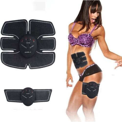 Wireless Muscle Stimulator EMS Stimulation Body Slimming Beauty Machine Abdominal Muscle Exerciser Training TENS Massager