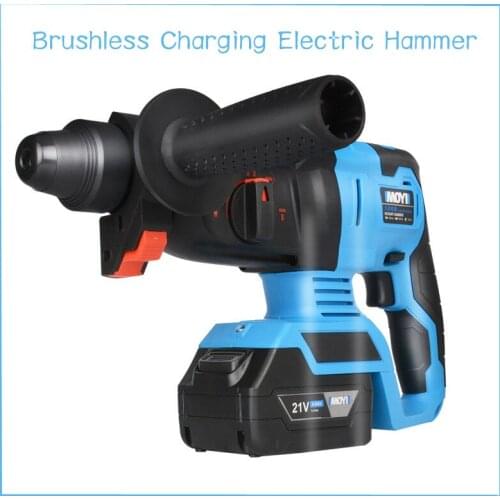 Brushless Charging Electric Hammer Percussion Drill Lithium Battery Multifunctional Radio Hammer Drill Electric Tool