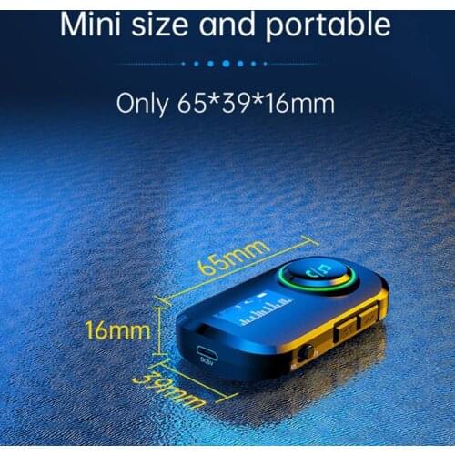 Quick Pairing Bluetooth 5.0 Transmitter & Receiver Wireless Digital 3.5mm Aux Audio Adapter for PC Car TV Headphones