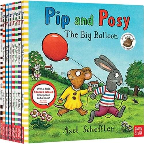 9 Books English Comic Picture Book Childrens EQ Cultivation Enlightenment Storybook Age 3-7 Years