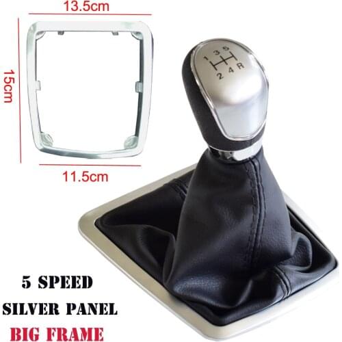For Ford Focus 2 MK2 FL C-MAX 2006-2011 MK3 MK4 MK7 Galaxy Accessories Car Gear Shift Knob Lower CKnob Lever Gaiter Boot Leather