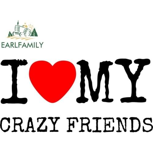 EARLFAMILY 13cm x 5.9cm For I Love My Soldier Waterproof Car Stickers Surfboard Decal Windshield Bumper Creative Decals Decor