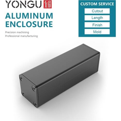 H01 25W25H mm/0.98''X0.98'' USB aluminum project box charger box