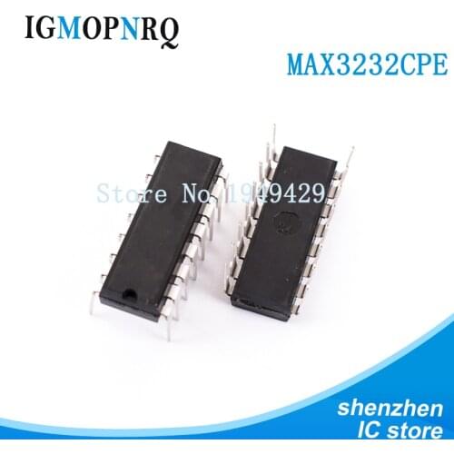 20pcs/lot MAX3232CPE MAX3232 Interface - driver / receiver / transceiver DIP new