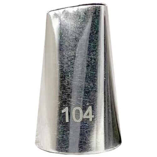 #104 Rose Petal Pastry Tips Cake Decoration Piping Bag Nozzles Sugarcraft Cupcake Icing Tools KH052