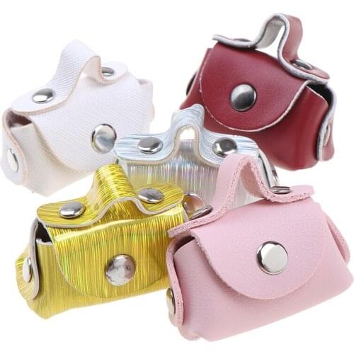 1 Pcs/lot Fashion 1/6 Doll Accessories Doll Handbag Lady Leather Bag Purse Accessories Dollhouse Kids Toy
