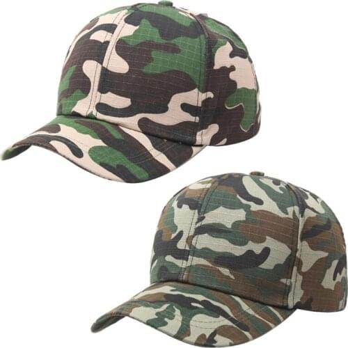 Men Women Baseball Cap Military Army Camo Hat Trucker Camouflage Snapback Fashion