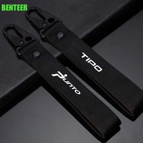 Lastest design car key ring sticker for fiat punto tipo