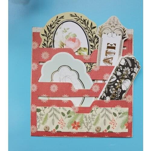 New Design Tag Craft Metal Cutting Dies Scrapbooking Album DIY Paper Card Craft Embossing Frame Metal Cutting Dies New 2021