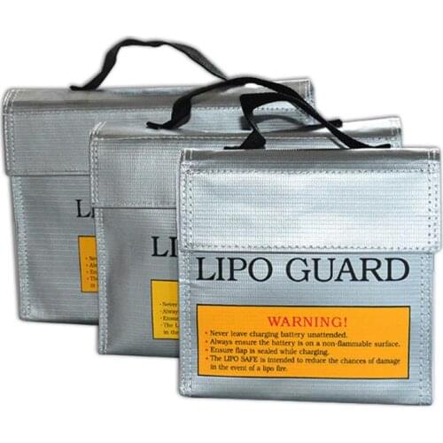 LiPo Li-Po Battery Fireproof Safety Guard Safe Bag 240*64*180MM Levert Dropship Sep16