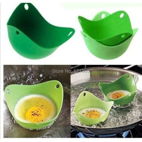 Wholesale 1000 pcs/lot silicone egg- Boiler egg poacher tool eggs cooker