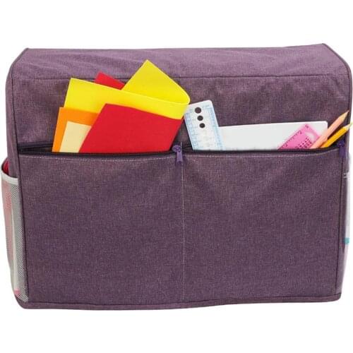 1PC Sewing Machine Dust Cover Large Capacity Multi-Functional Sewing Machine Oxford Cloth Storage Bag With 3 Pockets