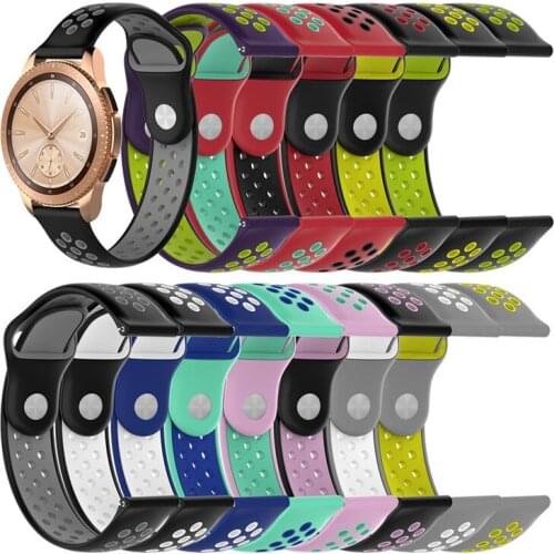 Silicone Wrist band Strap for Samsung Galaxy Watch 42/46mm SM-R800 /Xiaomi HuaMi Amazfit 2/Ticwatch Bracelet Watchband New