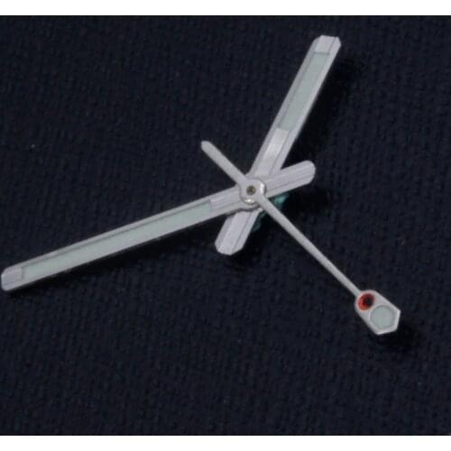 Watch hands nh35 hands Green luminous hands Fit 7s26 NH35 NH36 movement For SKX007 SKX009 Spare parts for watches Man Watch