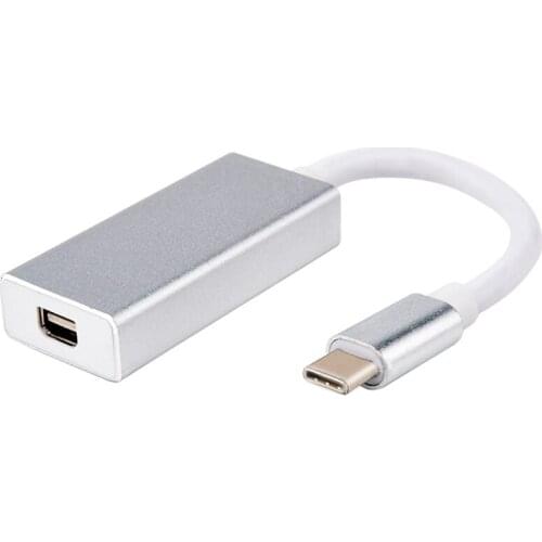 USB- C to Mini DisplayPort Adapter to Female HDTV Converter Cable for Apple Macbook Projector