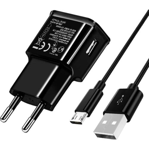 5V 2A USB Charger Micro USB Cable For Huawei Y5 Y6 Y7 2018 Honor 7A 7C 7S Redmi 4 4X 5 5A Note 5 6 Phone Charger Adapter