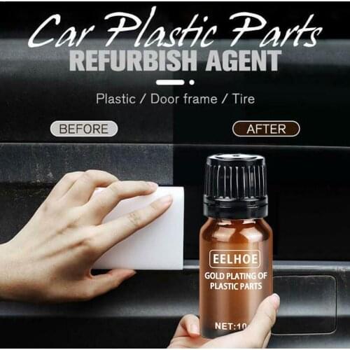 10ml/20ml/30ml Car Plastic Parts Retreading Agent Car Maintenance Paste Coating Interior Renovated Plastic Supplies For VIP N7N8