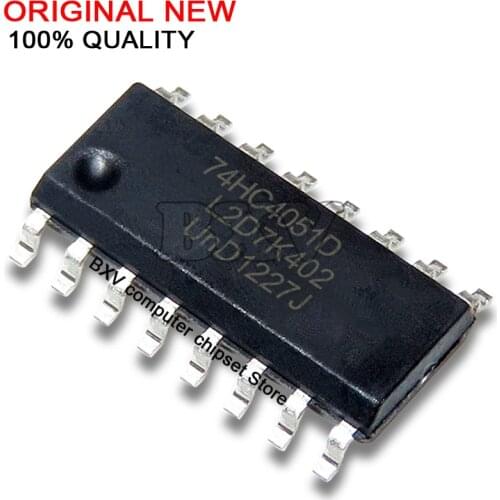 10PCS 74HC4051D SOP16 74HC4051 SOP SN74HC4051DR SOP-16 SMD