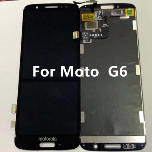 5.7" Original Refurbished For Moto G6 XT1925 XT1925-3 XT1925-5 LCD Display Screen Digitizer Replacement For Motorola Moto G6 lcd