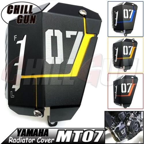 Motorcycles Accessories Stainless Steel Radiator Grille Grill Protective Guard Cover For Yamaha MT-07 MT07 fz 07 FZ07 2014-2016