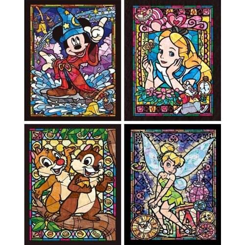 Full Square/Round Drill 5D DIY Diamond Painting Disney Cartoon Characters 3D Embroidery Cross Stitch Mosaic Rhinestone Decor