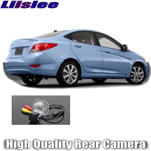 LiisLee Car Reversing image Camera For Hyundai Fluidic Solaris 2014~2020 Night Vision HD WaterProof Rear View back up Camera