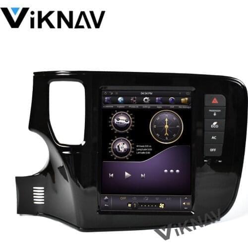Android system Vertical Screen Car GPS Navigation For-Mitsubishi Outlander 2013-2017 Multimedia DVD Player