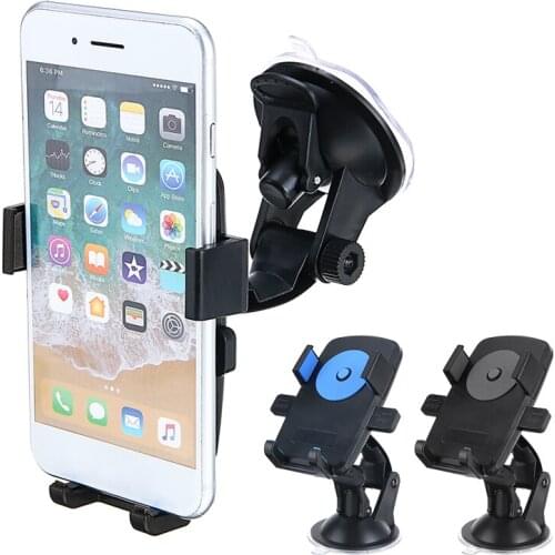 Windshield Dashboard Phone Holder Car Stand Dashboard Windshield Smartphone Stand Suction Cup Mount Stand for SAT PDA NAV GPS