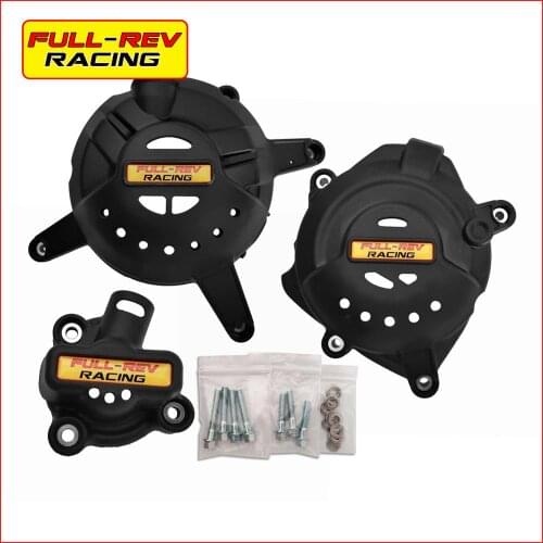 For YAMAHA YZF R3 14-16/ MT 10 15-16 Motorcycles Full Rev Racing Perforated protective engine cover