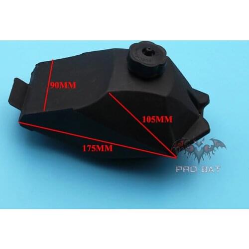 Gas Fuel Petrol Tank For 2 Stroke 43cc 47cc 49cc Mini Kids Quad Dirt Bike ATV Pocket Rocket Gokart 1.5L