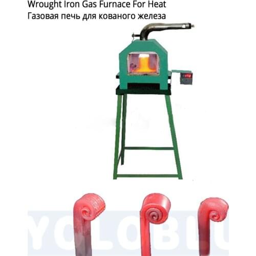 Wrought Iron Gas Furnace tool template gas furnace blacksmith oven Gas-fired for heat