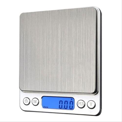 500g/3000g x 0.1g Digital Gram Scale Pocket Electronic Jewelry Weight Scales Tool M56