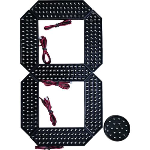 18" Red Color Oil / Gas price display 7 Segment Digita Numbers Module, 88.88 digital display module