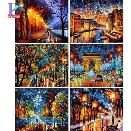Gain Painting By Numbers Paint By Numbers Adults Abstract Landscape Picture Frame Diy Handpainted Canvas Painting Decor Wall Art
