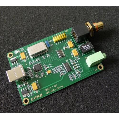 NEW 1PC PCM2706 USB Sound Card / Digital Interface / ES9023 Decoder Output