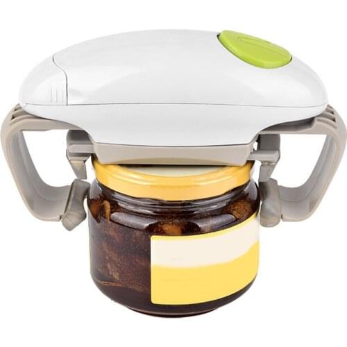 Can Opener Tools Cap Lid Easy Gadget Automatic Can Jar Opener Adjustable One Touch Jar Bottle Open Kitchen Tool