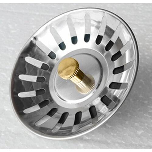 Professional Kitchen Stainsteel Steel Basin Drain Dopant Sink Strainer Basket Waste Filter Kitchen Supplies Accessories Products